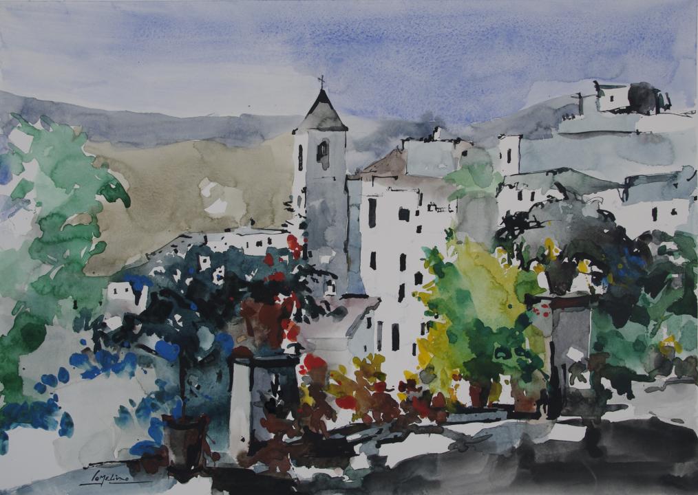 Bérchules desde la terraza