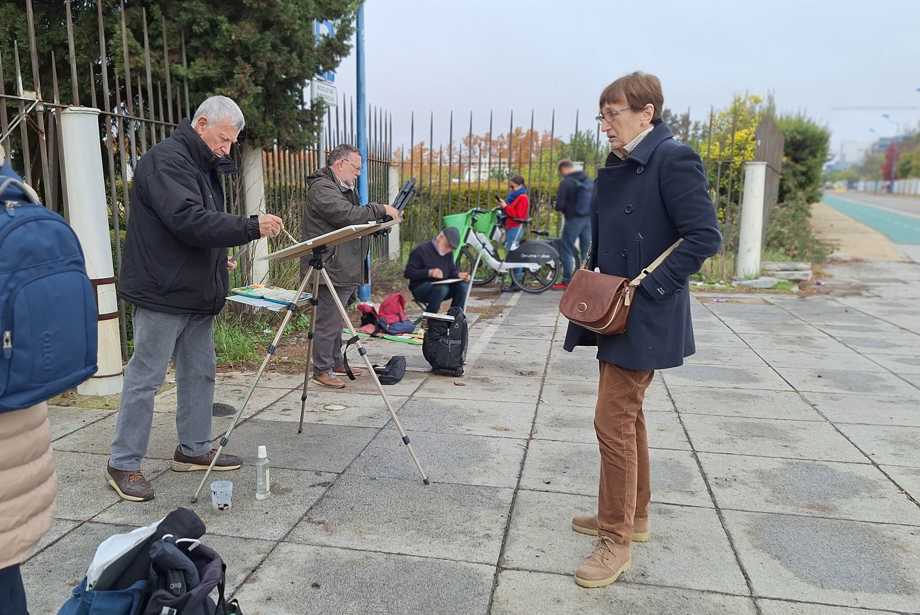 LA CARTUJA. PINTAR ENTRE LA NIEBLA